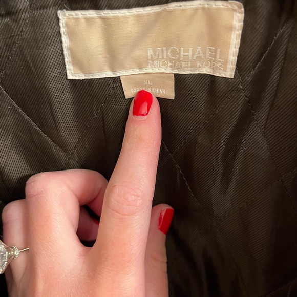 Michael Kors Brown Peacoat - Picture 3 of 9